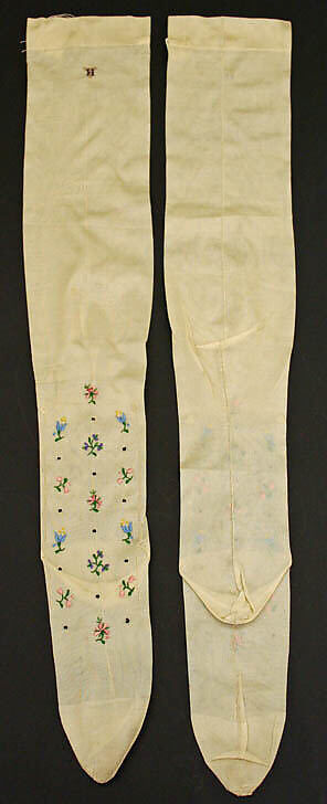 Stockings, silk, French 
