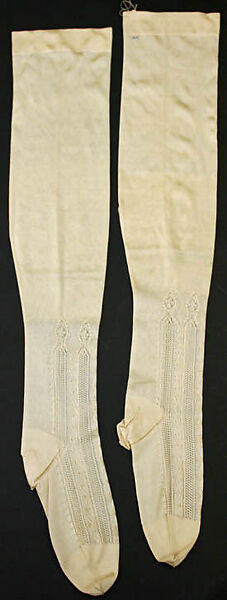 Stockings, silk, French 