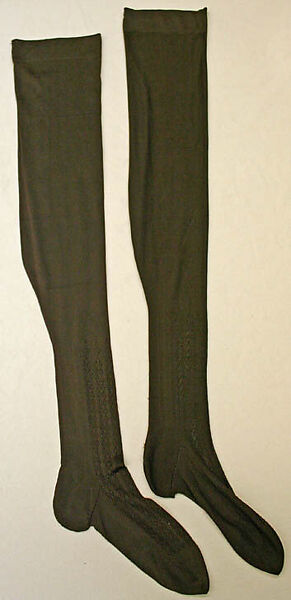 Stockings, silk, French 