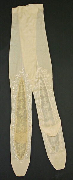 Stockings, silk, French 