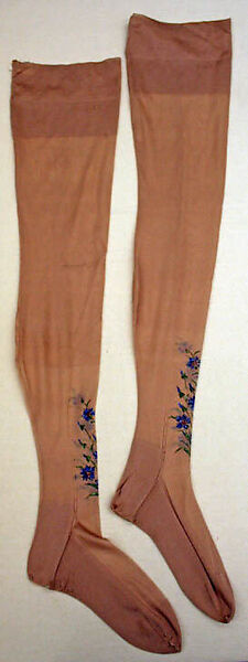 Stockings, silk, French 