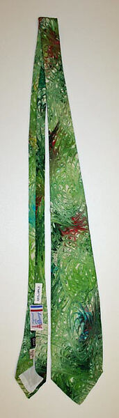 Necktie, silk, American 