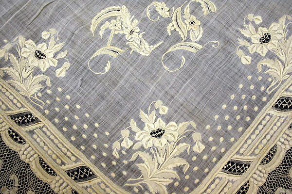 Handkerchief, cotton, American