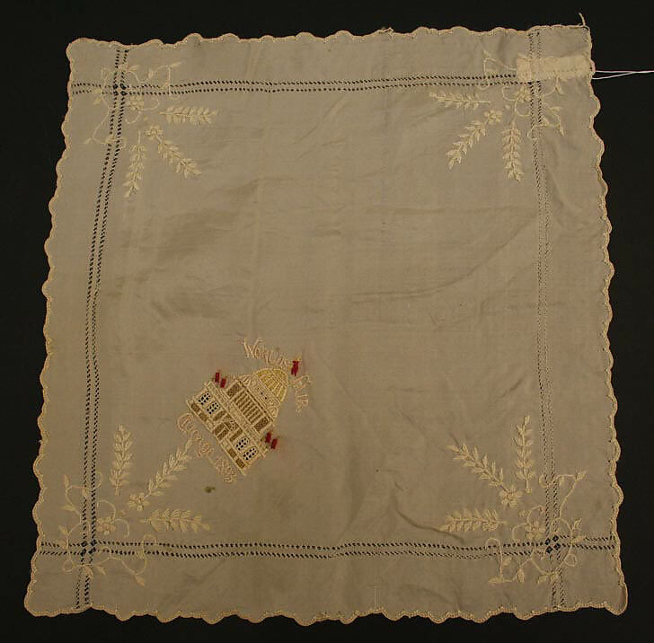 Handkerchief, silk, American 