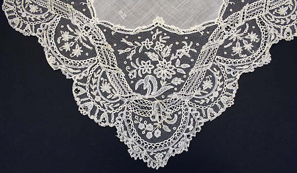 Handkerchief, cotton, linen, European