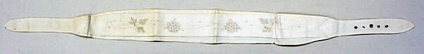 Belt, linen, American or European 