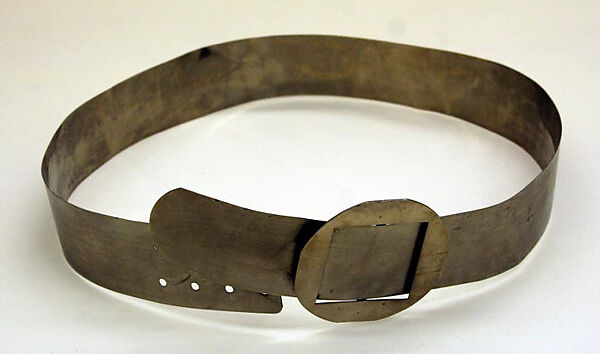 Belt, metal, French 