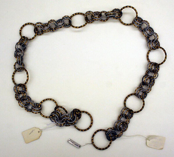 Belt, metal, probably French 