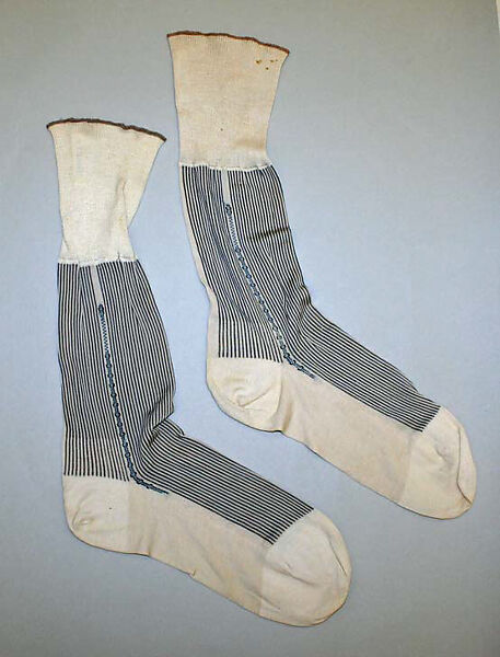 Morning accessory set, wool, leather, silk, American