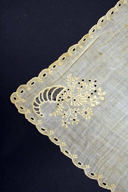 Handkerchief, cotton, American