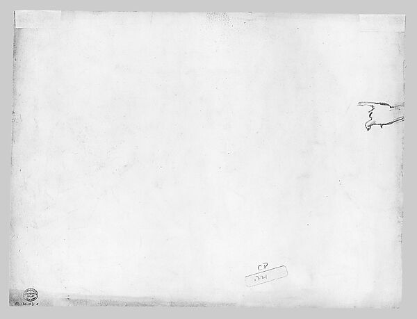 Study for South End of the Special Collections Hall, John Singer Sargent (American, Florence 1856–1925 London), Graphite on off-white wove paper, American