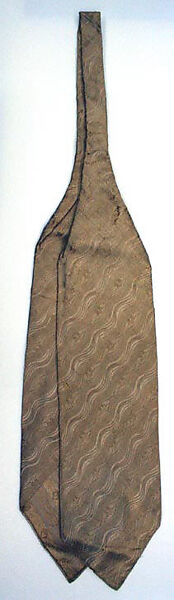 Necktie, A. Sulka &amp; Company (French, 1893–2002), silk, American 