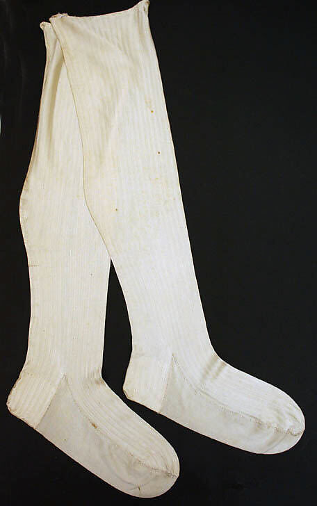 Stockings, silk, British 