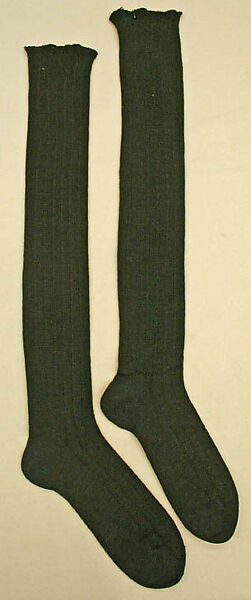 Socks, wool, cotton, American 