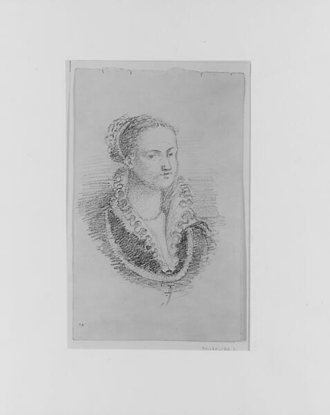 Portrait of a Woman, John Singer Sargent (American, Florence 1856–1925 London), Graphite on off-white wove paper, American