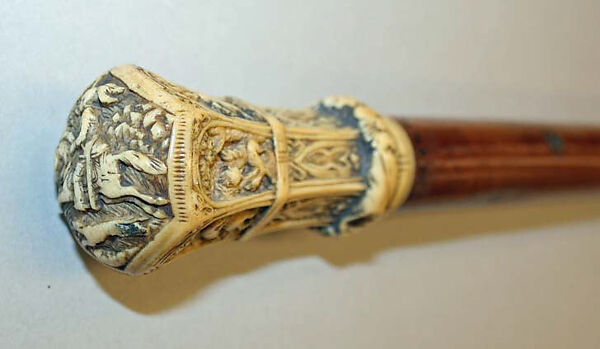 Cane, ivory, European