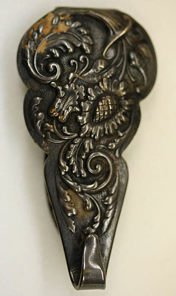 Belt buckle, metal, American 