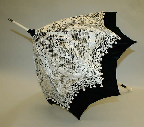 Parasol, silk, American 