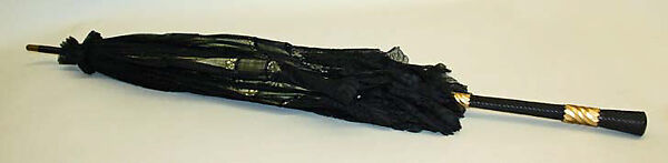 Parasol, silk, American