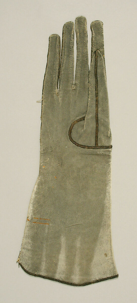 Gloves, leather, British