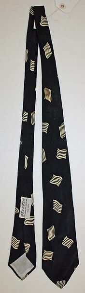 Necktie, [no medium available], American 