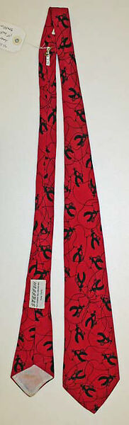 Necktie, [no medium available], American 