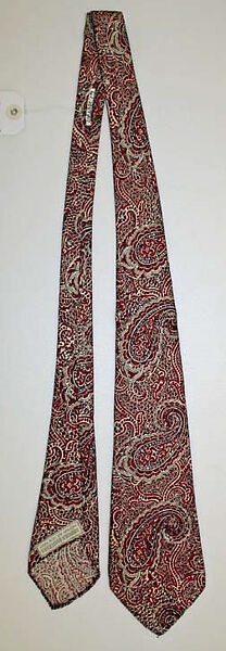 Necktie, [no medium available], American 