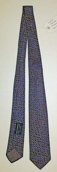Necktie, Saks Fifth Avenue (American, founded 1924), [no medium available], American 