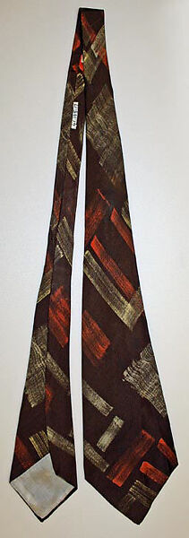 Necktie, [no medium available], American 