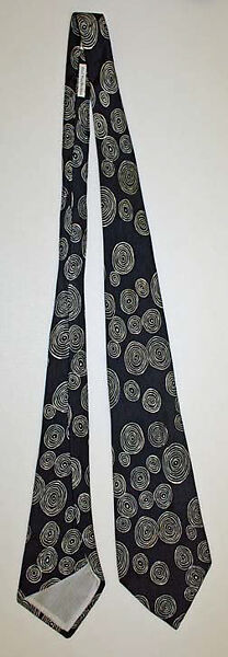 Necktie, [no medium available], American 