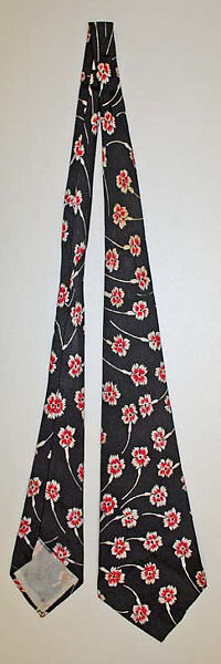 Necktie, [no medium available], American 