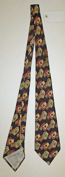Necktie, [no medium available], American 