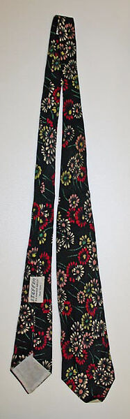 Necktie, [no medium available], American 