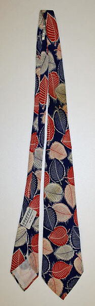 Necktie, [no medium available], American 