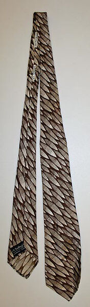 Necktie, [no medium available], American