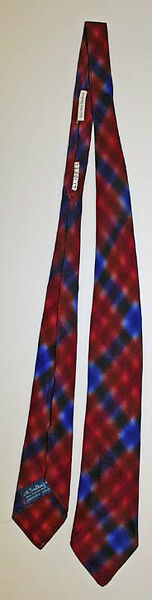 Necktie, [no medium available], American 