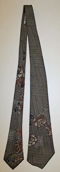 Necktie, [no medium available], American 