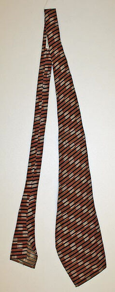 Necktie, [no medium available], American 