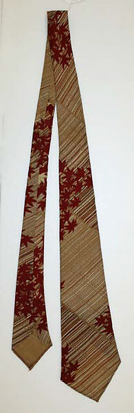 Necktie, [no medium available], American 