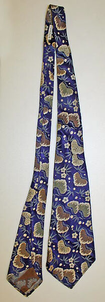 Necktie, [no medium available], American 