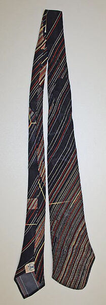 Necktie, [no medium available], American 