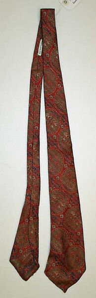 Necktie, [no medium available], American 