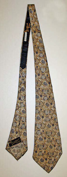 Necktie, [no medium available], American 