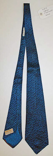 Necktie, [no medium available], American 