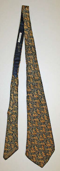 Necktie, [no medium available], American 