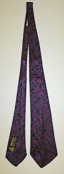 Necktie, [no medium available], American 