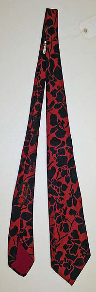 Necktie, [no medium available], American 