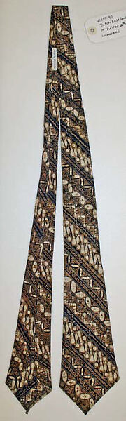 Necktie, [no medium available], Indonesian 