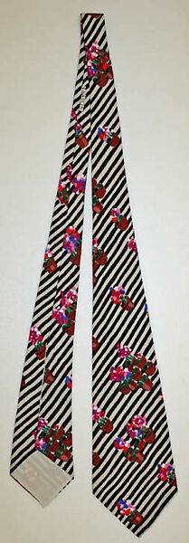 Necktie, [no medium available], American 