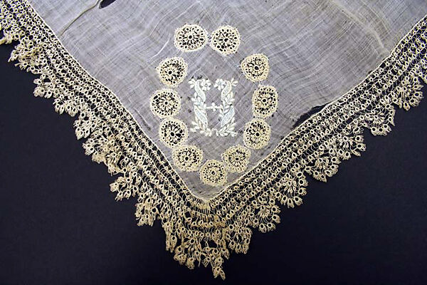 Handkerchief, cotton, American